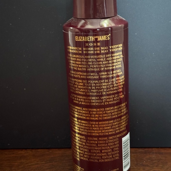 Elizabeth and James NIRVANA Rose Dry Shampoo Brand New 4.4oz brand new - Picture 2 of 5